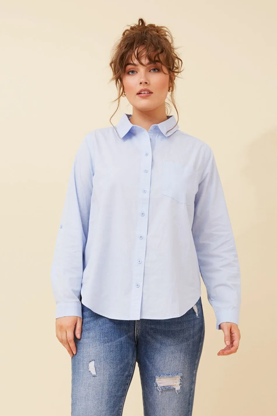 MARGARET SOLID SHIRT