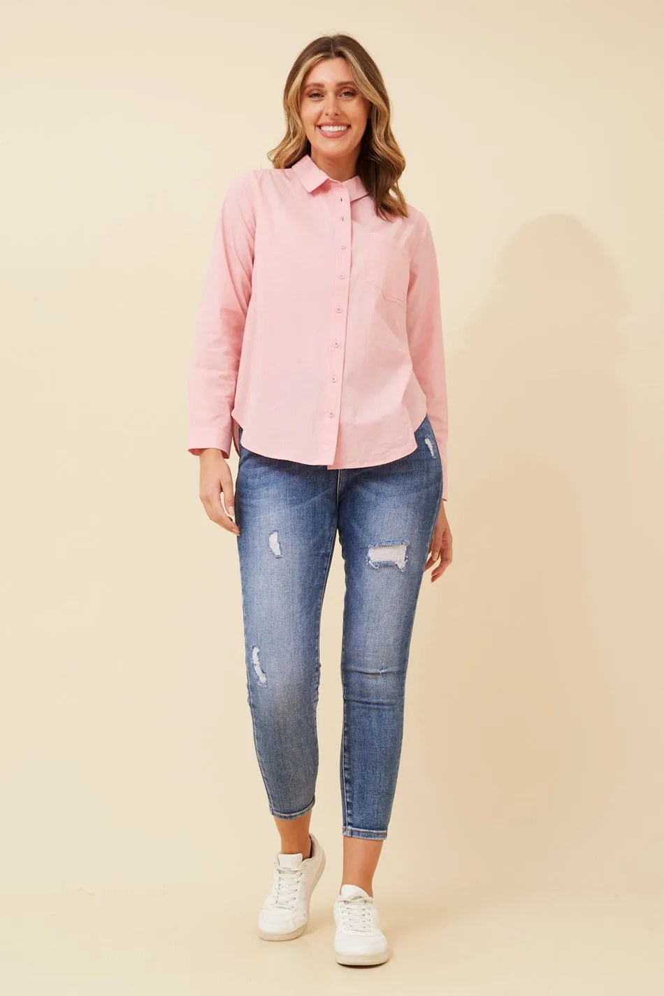 MARGARET SOLID SHIRT