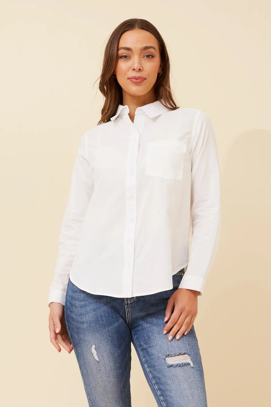 MARGARET SOLID SHIRT