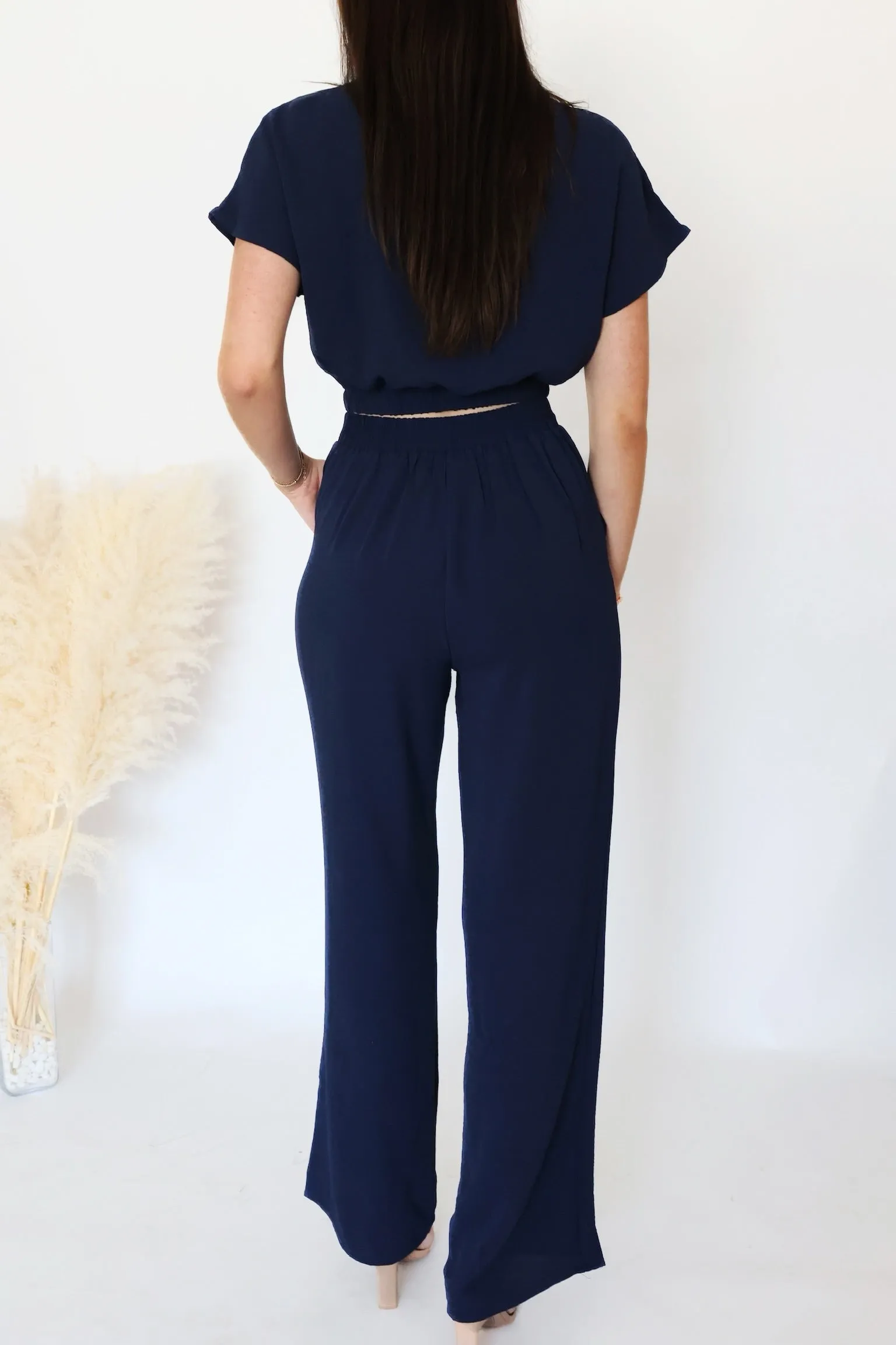Market Find Pants- Navy