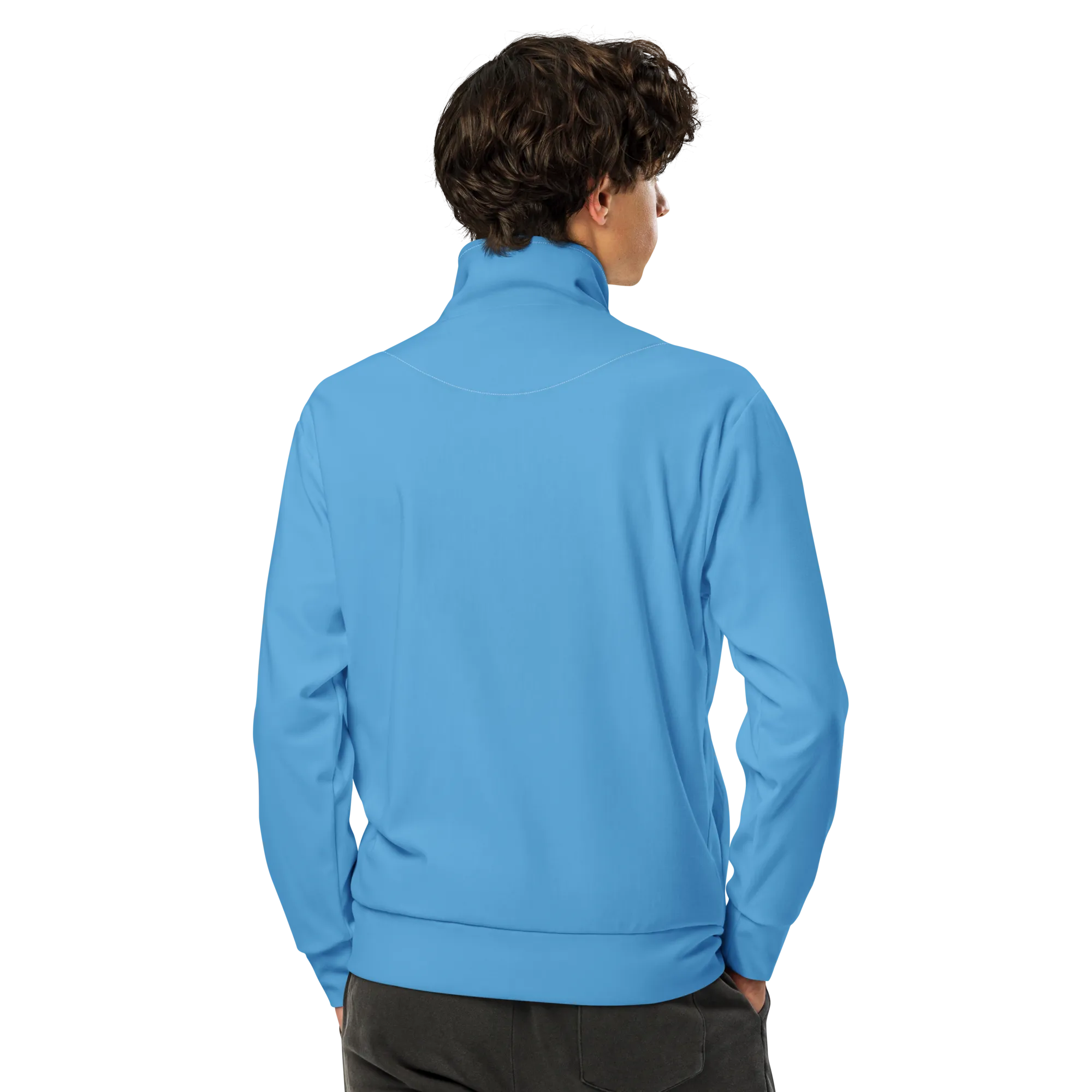 Mens track jacket - Ocean Blue