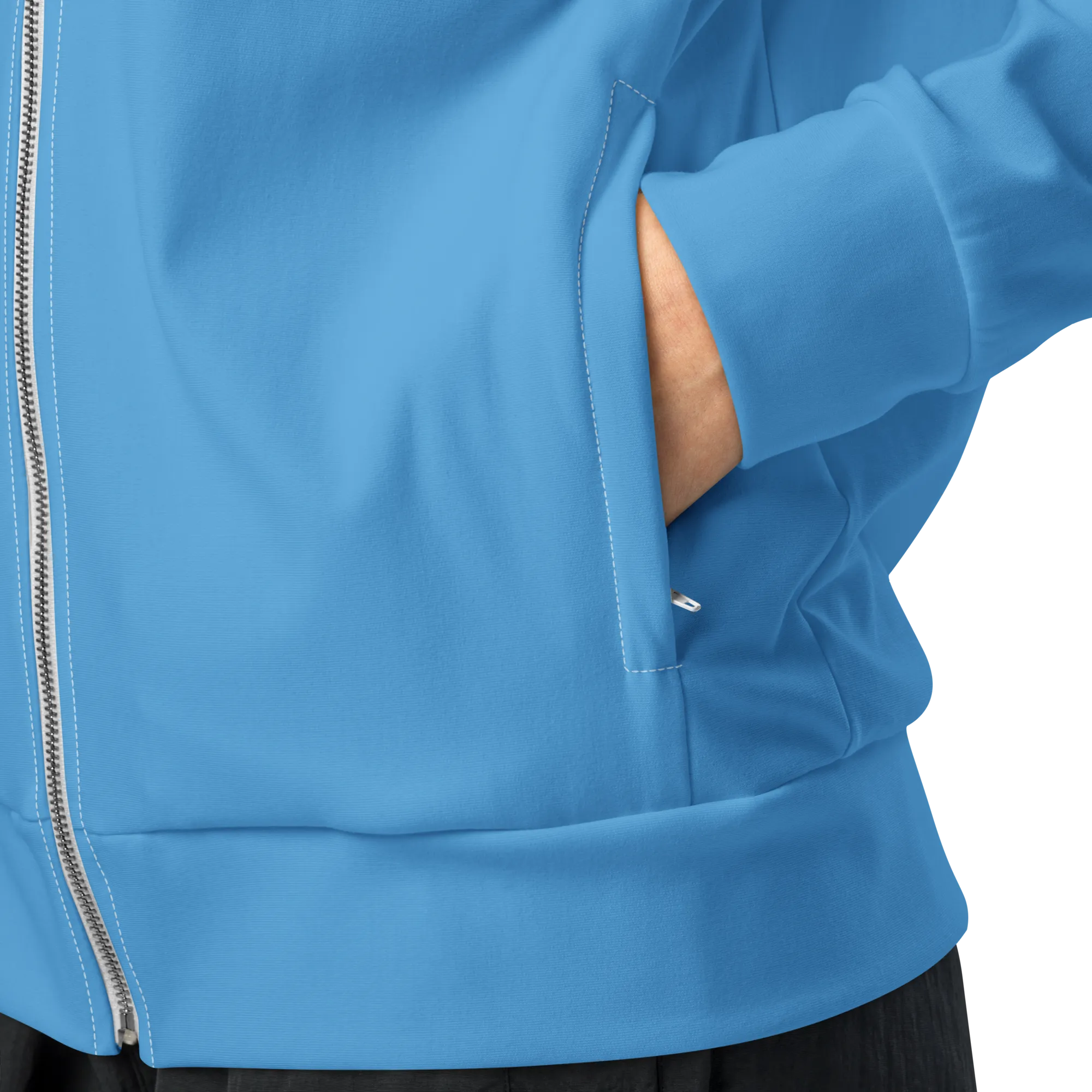 Mens track jacket - Ocean Blue