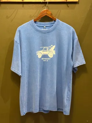 Mindset Surf Tee Blue