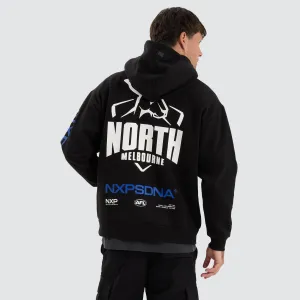 North Melbourne Kangaroos AFL Relaxed Hoodie Jet Black