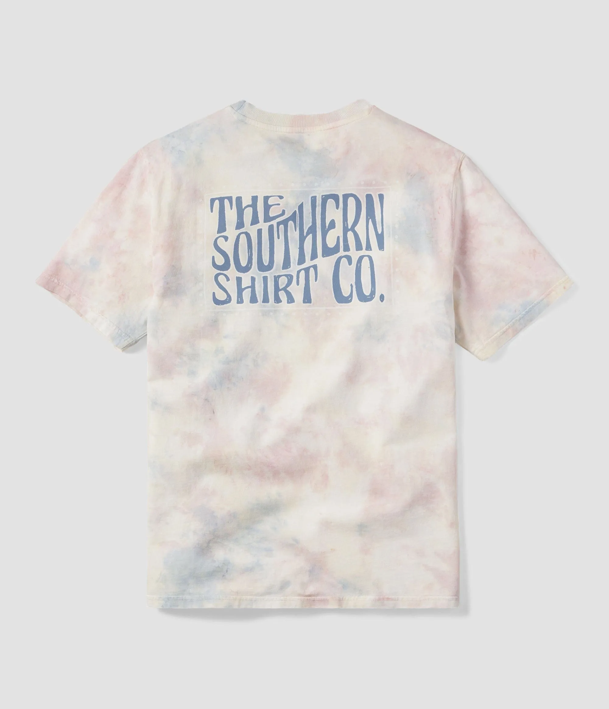 On the Dot Tie Dye Tee SS - Paradise