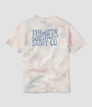 On the Dot Tie Dye Tee SS - Paradise