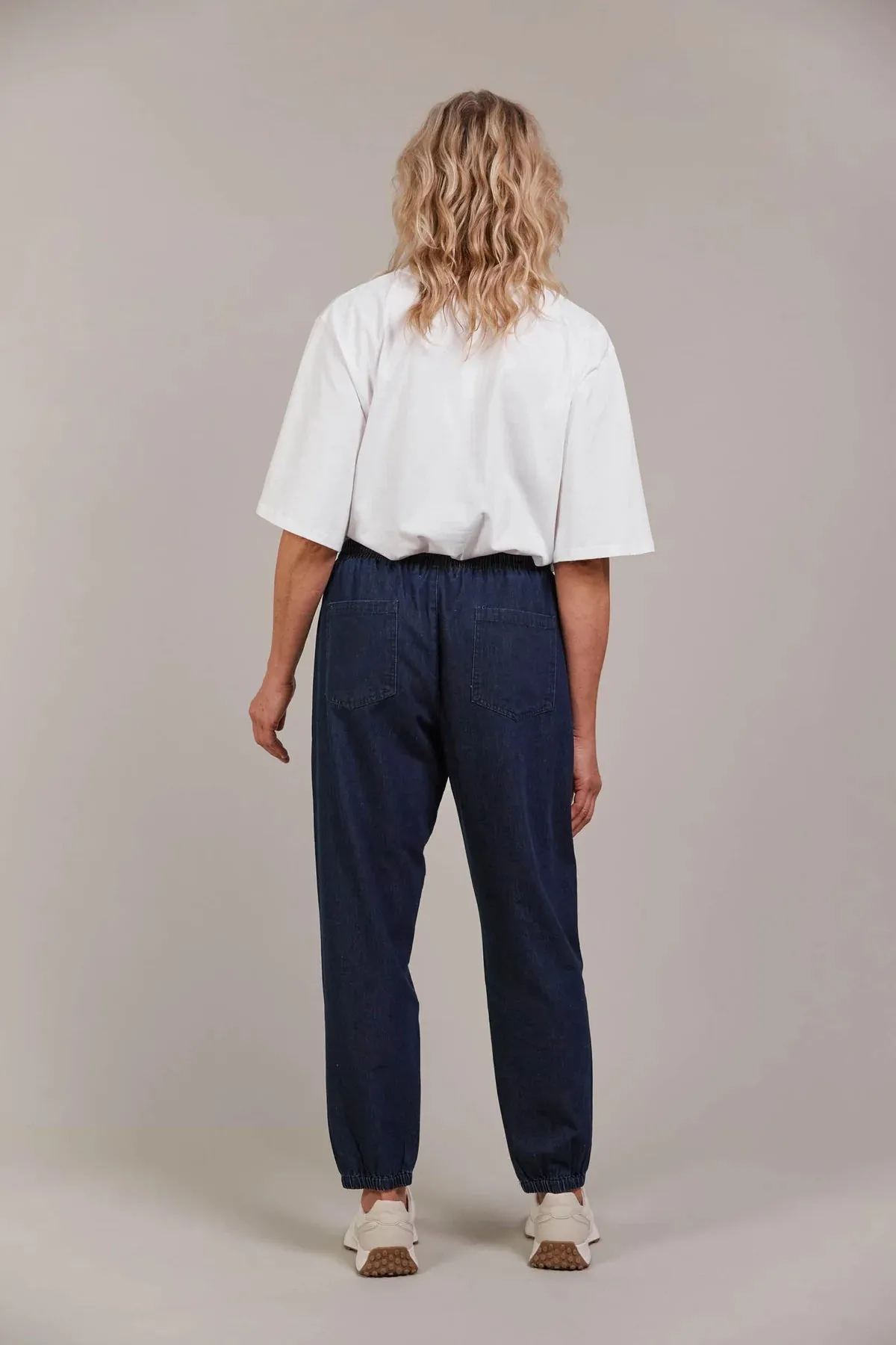 Pepi Relaxed Denim Pant Oxford