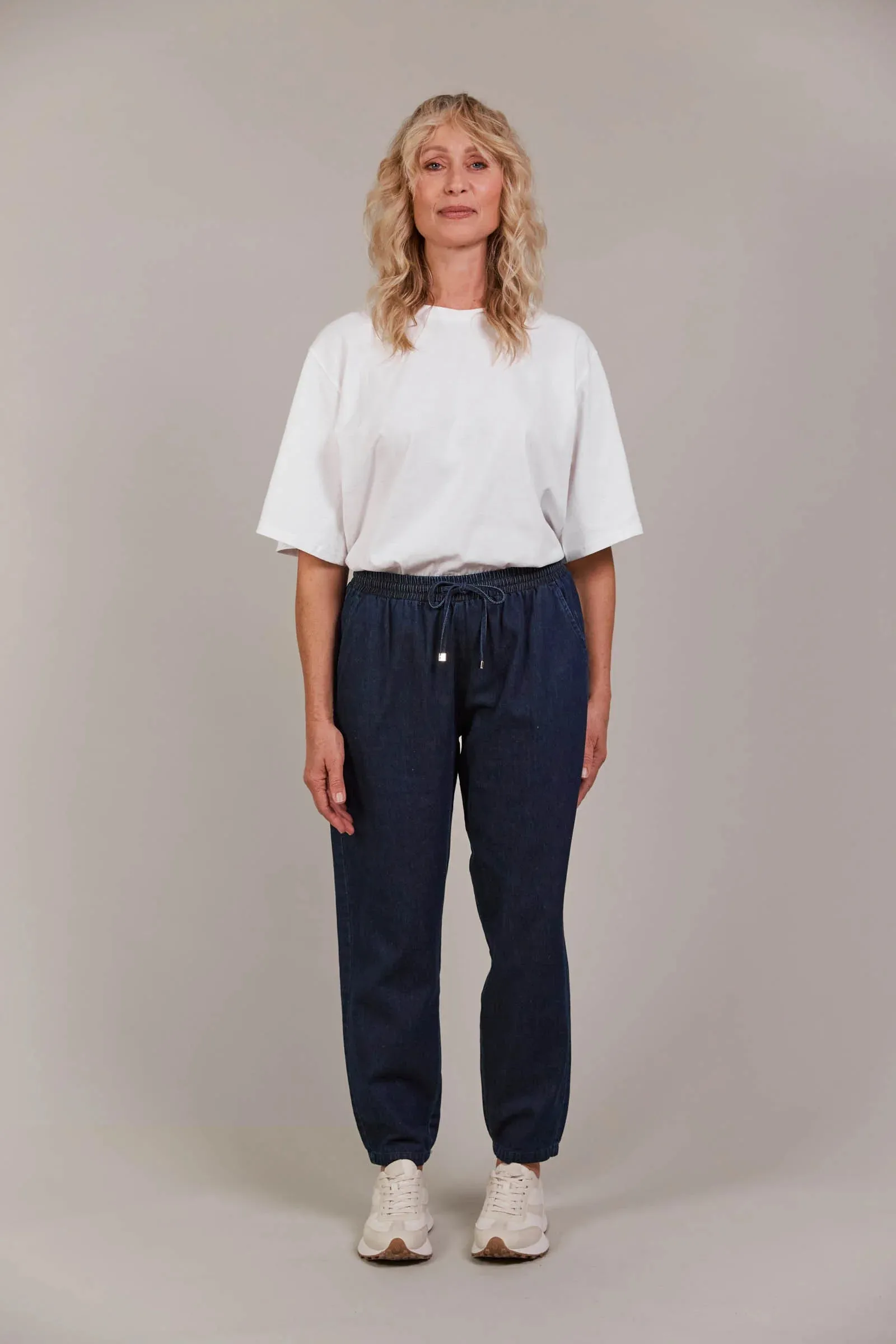 Pepi Relaxed Denim Pant Oxford