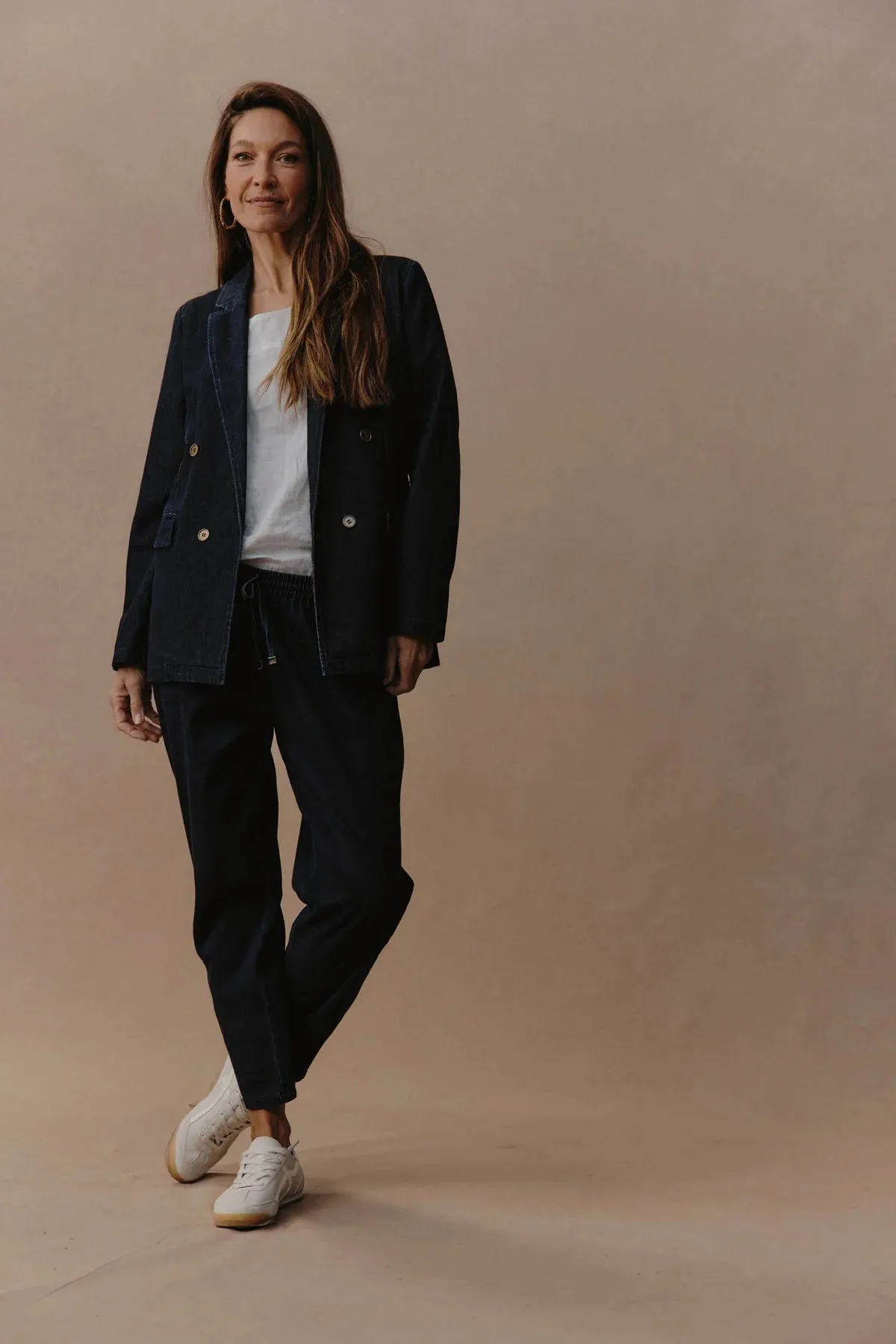 Pepi Relaxed Denim Pant Oxford