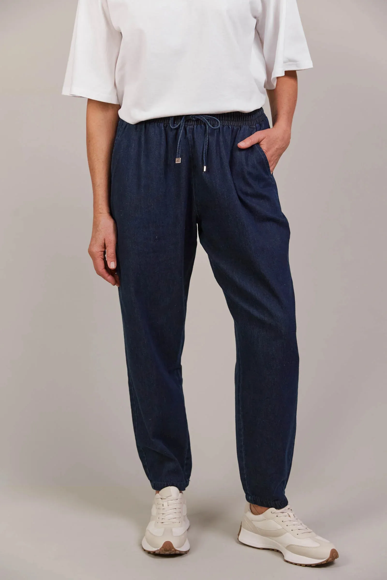 Pepi Relaxed Denim Pant Oxford