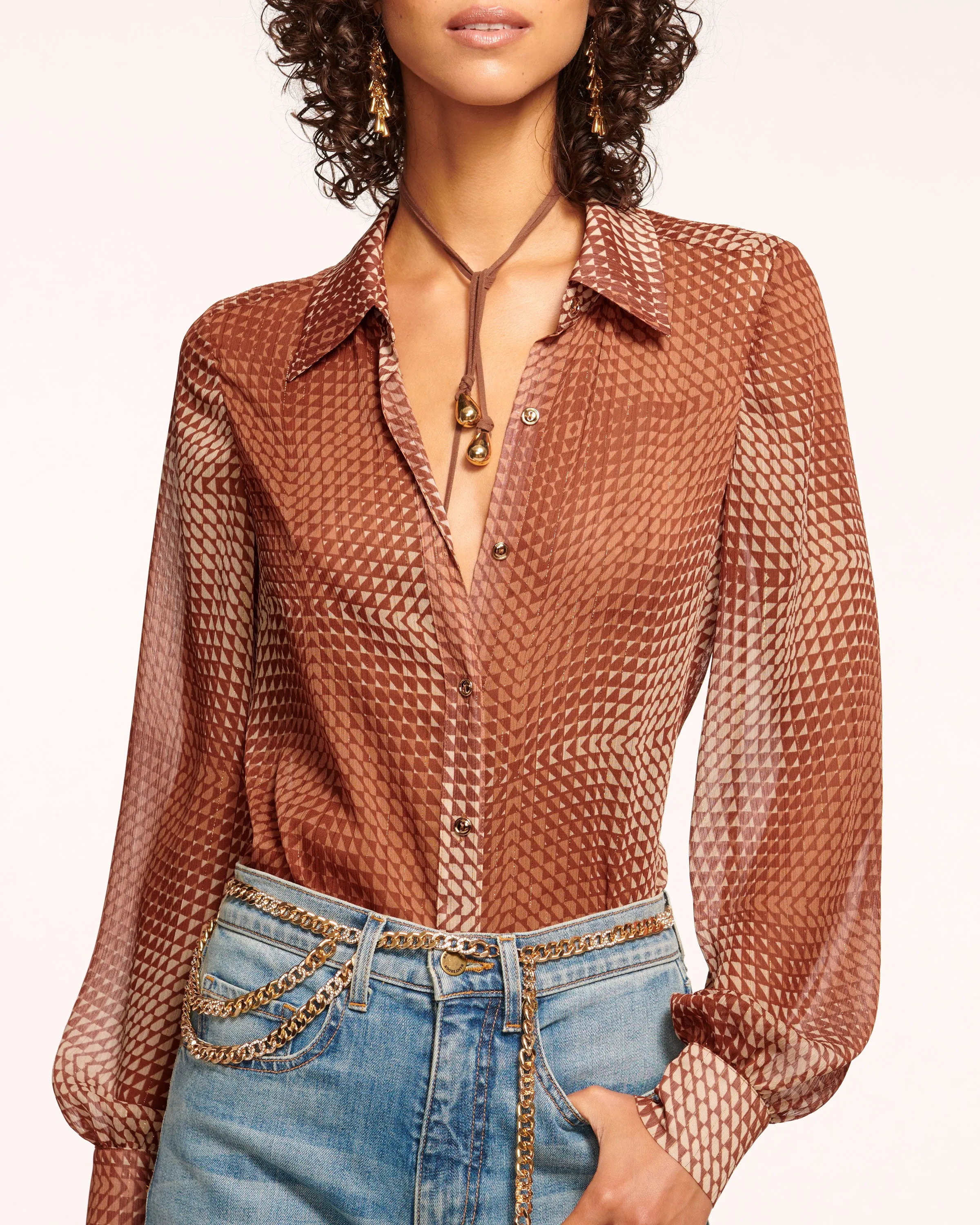 Polly Button Down Blouse