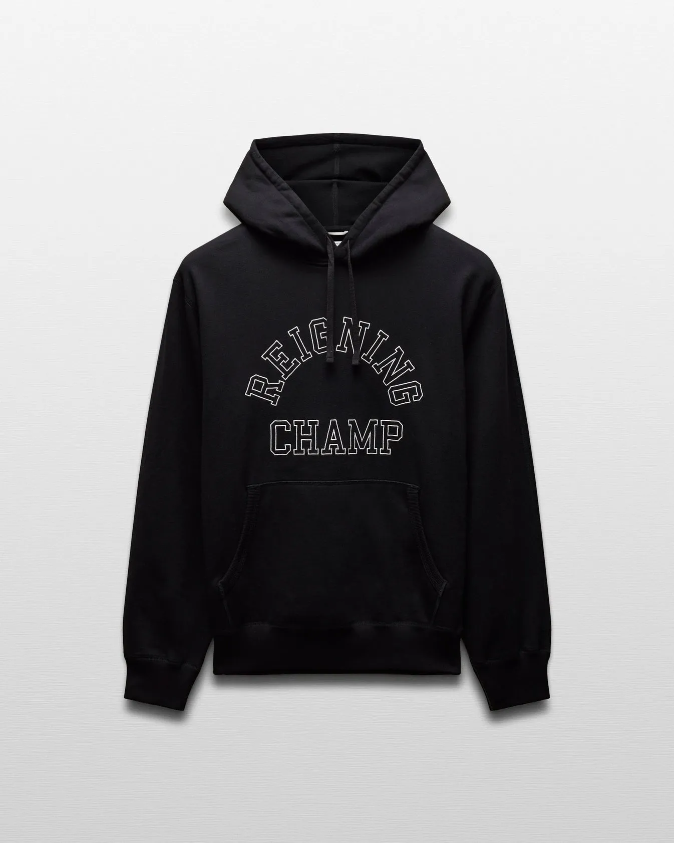 Reigning Champ Midweight Terry Arch Logo Standard Hoodie