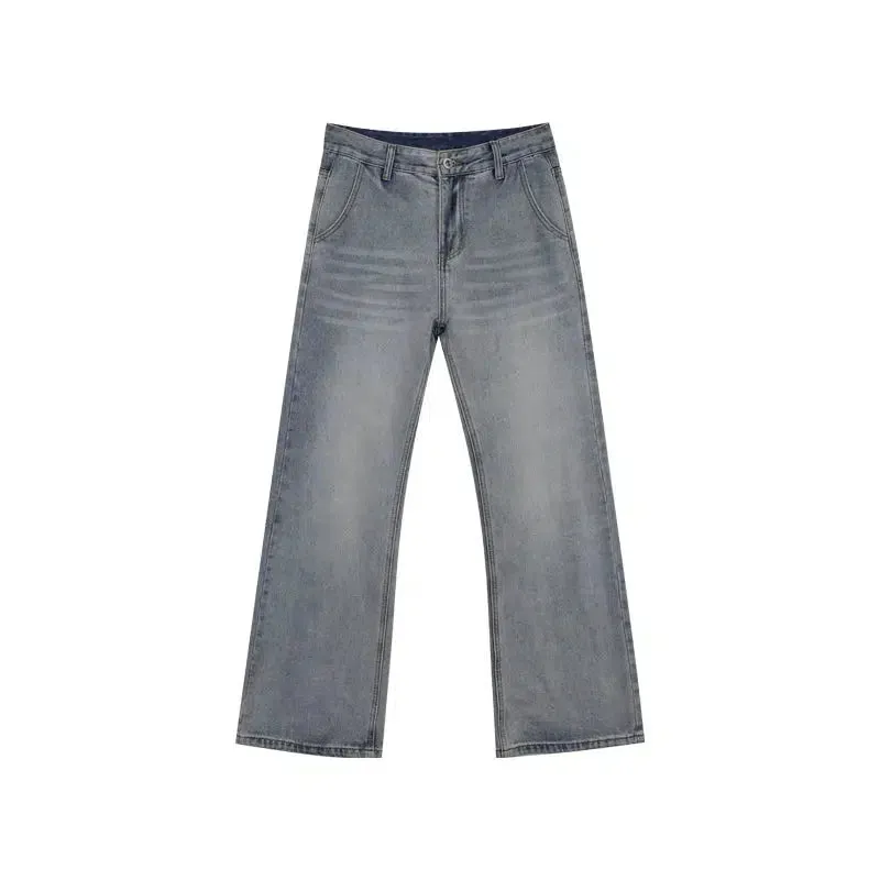 Relaxed Fit Wide Leg Jeans