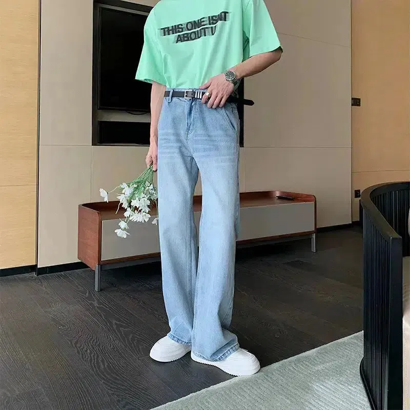 Relaxed Fit Wide Leg Jeans
