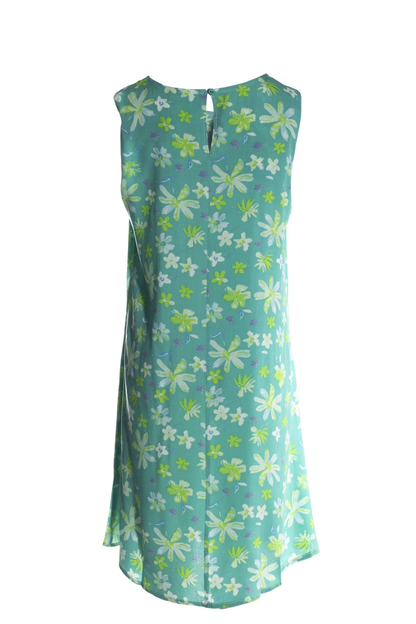 Sleeveless Viscose Dress | Jade Daisy | 3340AR