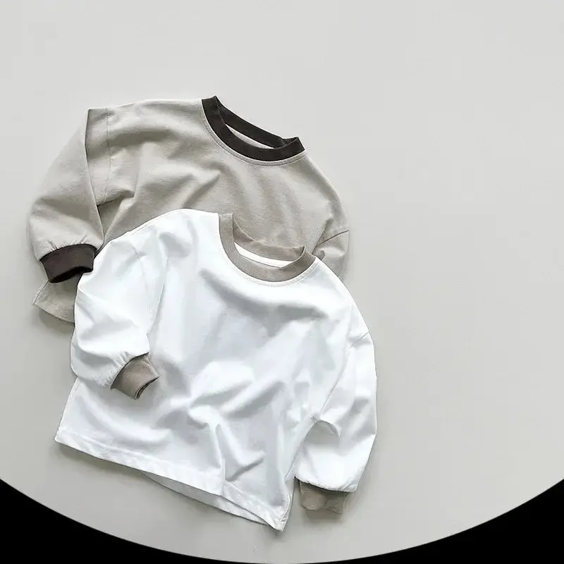 Soft Long-Sleeved Solid Tee