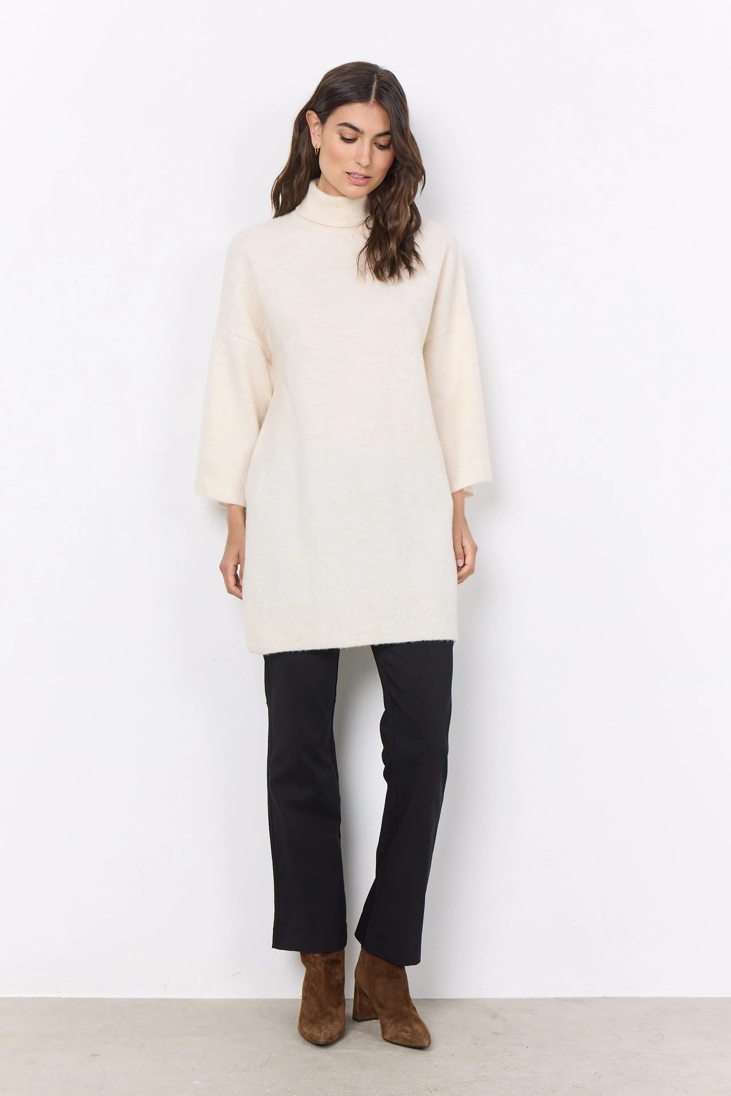 Soyaconcept Longline Turtleneck Knit