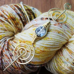 Sparkle Shawl Pin - Gold Noteworthy Classic