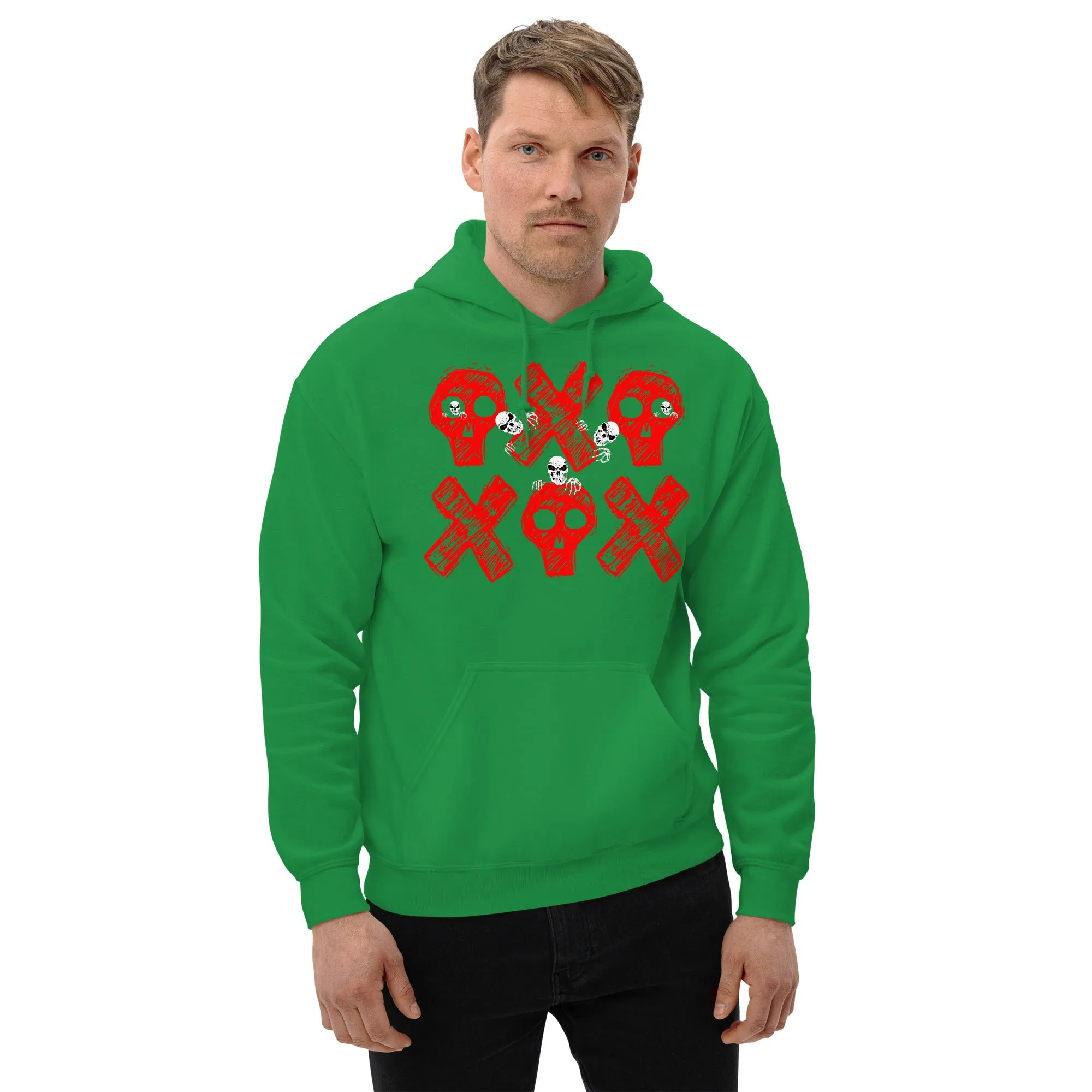 Spooky Show Peek-A-Boo Halloween Ghouls Unisex Heavy Blend Hooded Sweatshirt