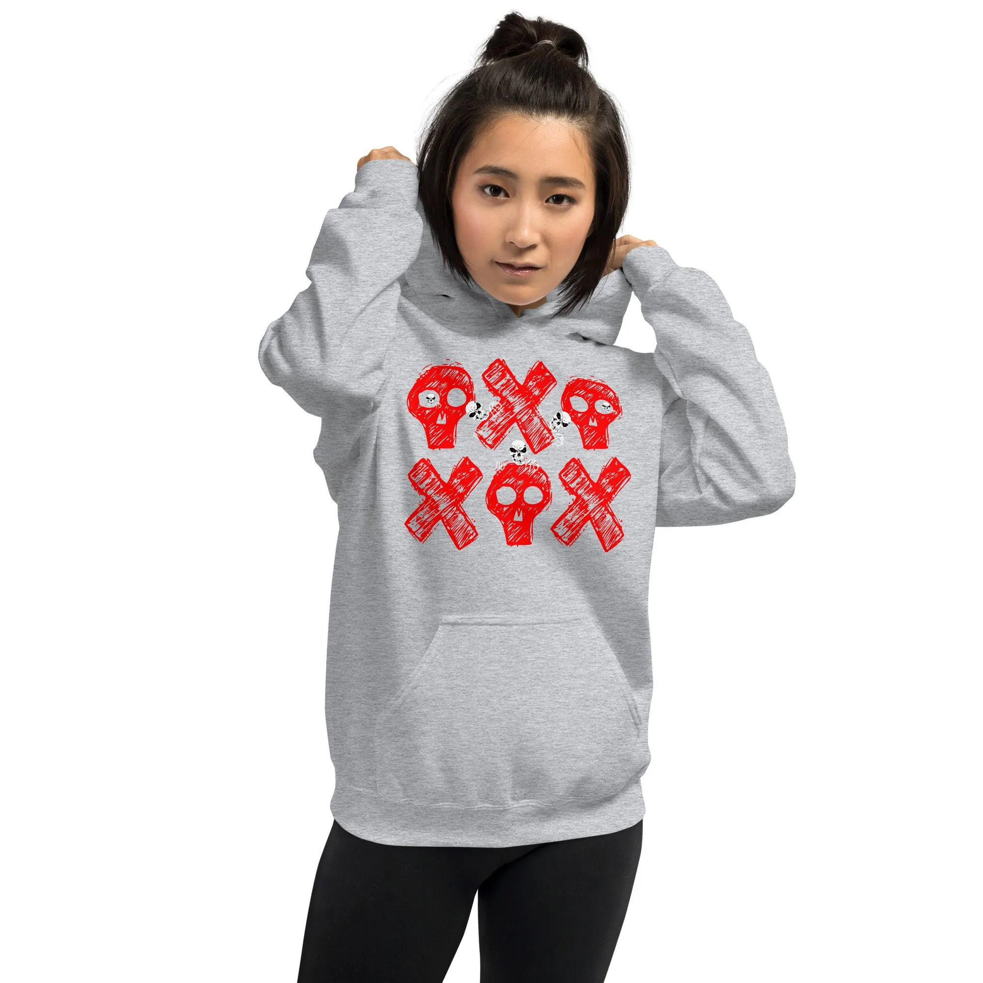Spooky Show Peek-A-Boo Halloween Ghouls Unisex Heavy Blend Hooded Sweatshirt