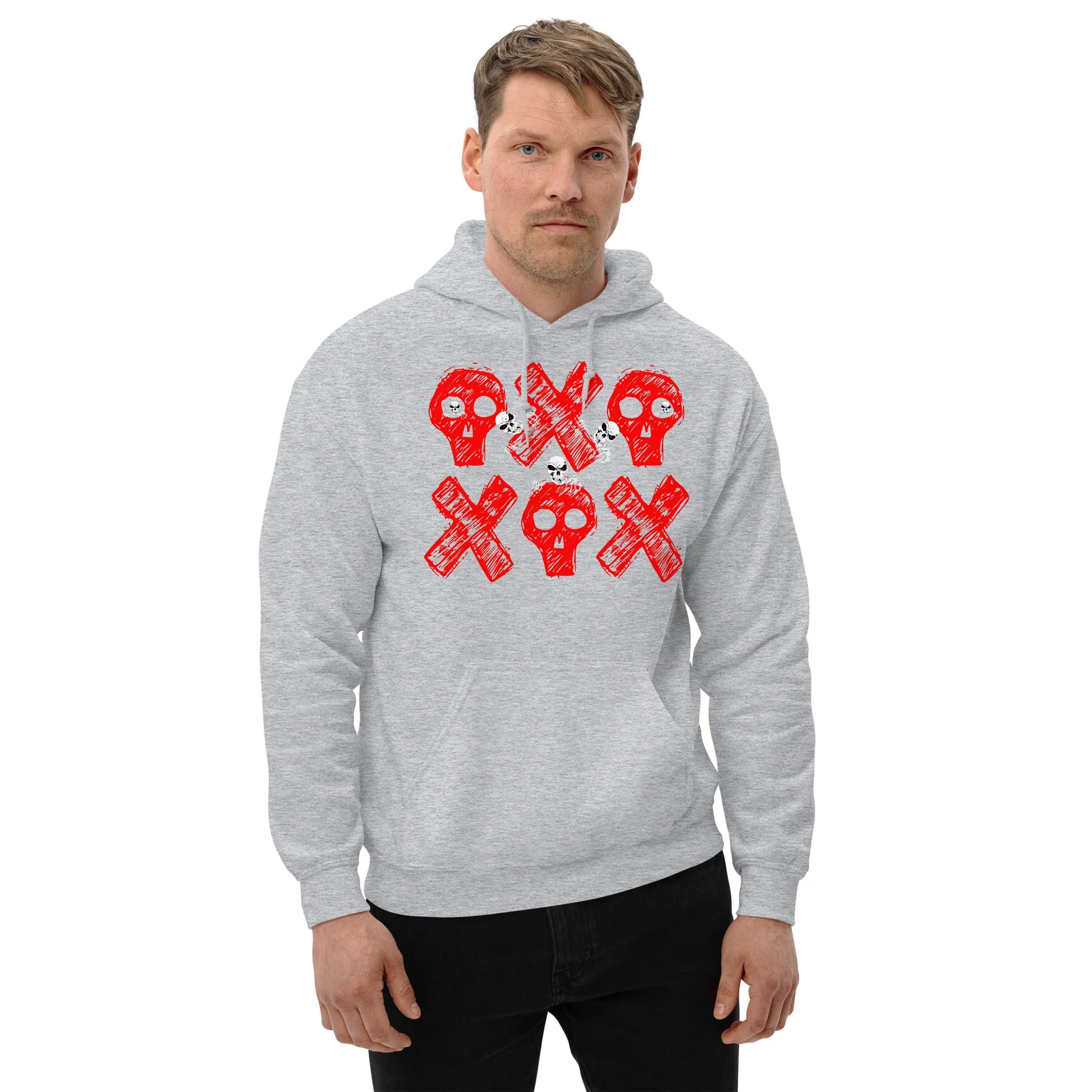 Spooky Show Peek-A-Boo Halloween Ghouls Unisex Heavy Blend Hooded Sweatshirt