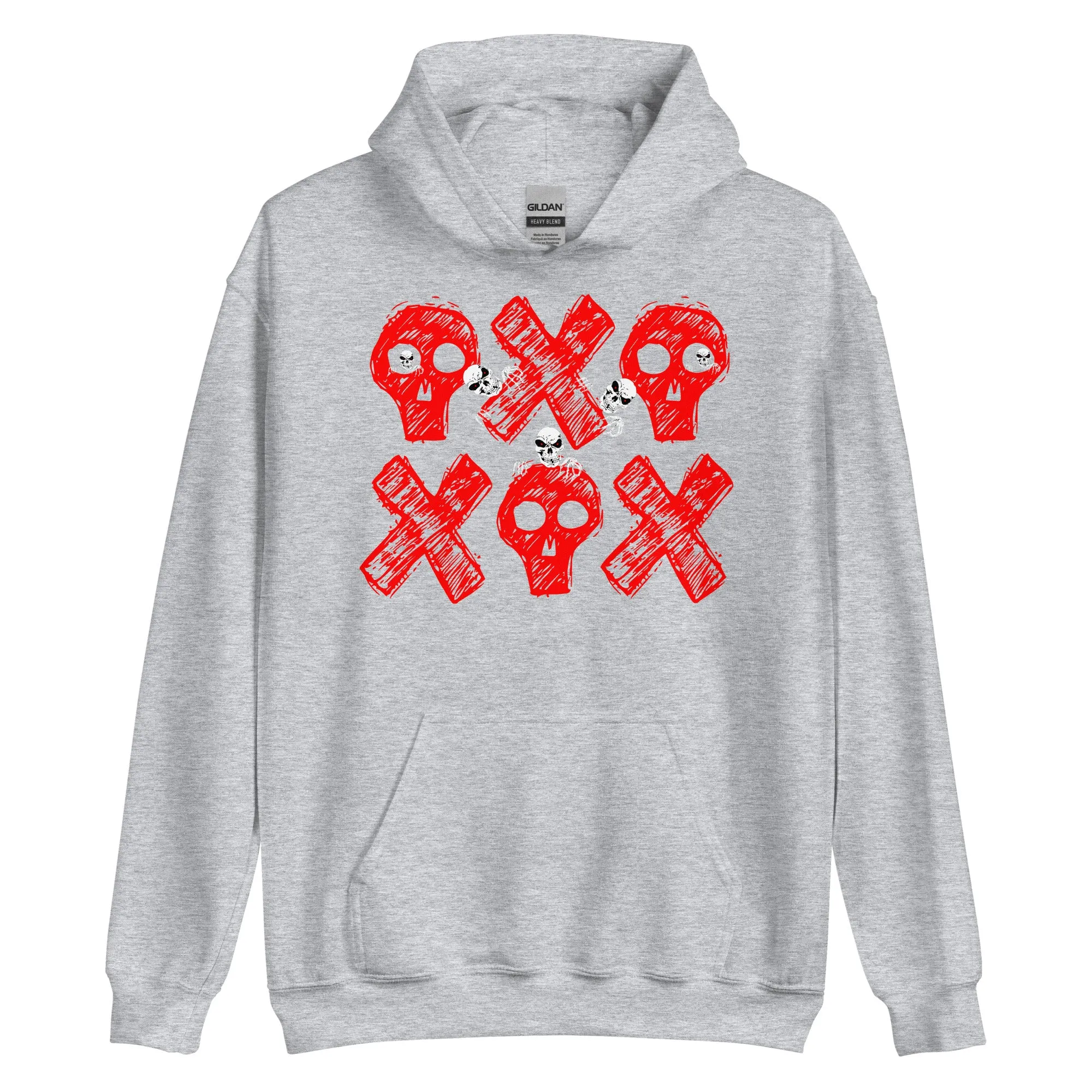 Spooky Show Peek-A-Boo Halloween Ghouls Unisex Heavy Blend Hooded Sweatshirt