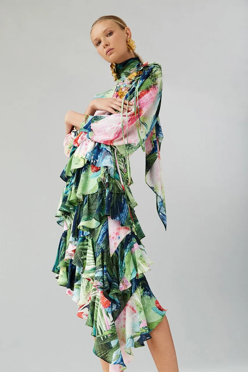 Sunset Palms Skirt