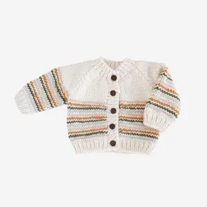 The Blueberry Hill retro stripe cardigan