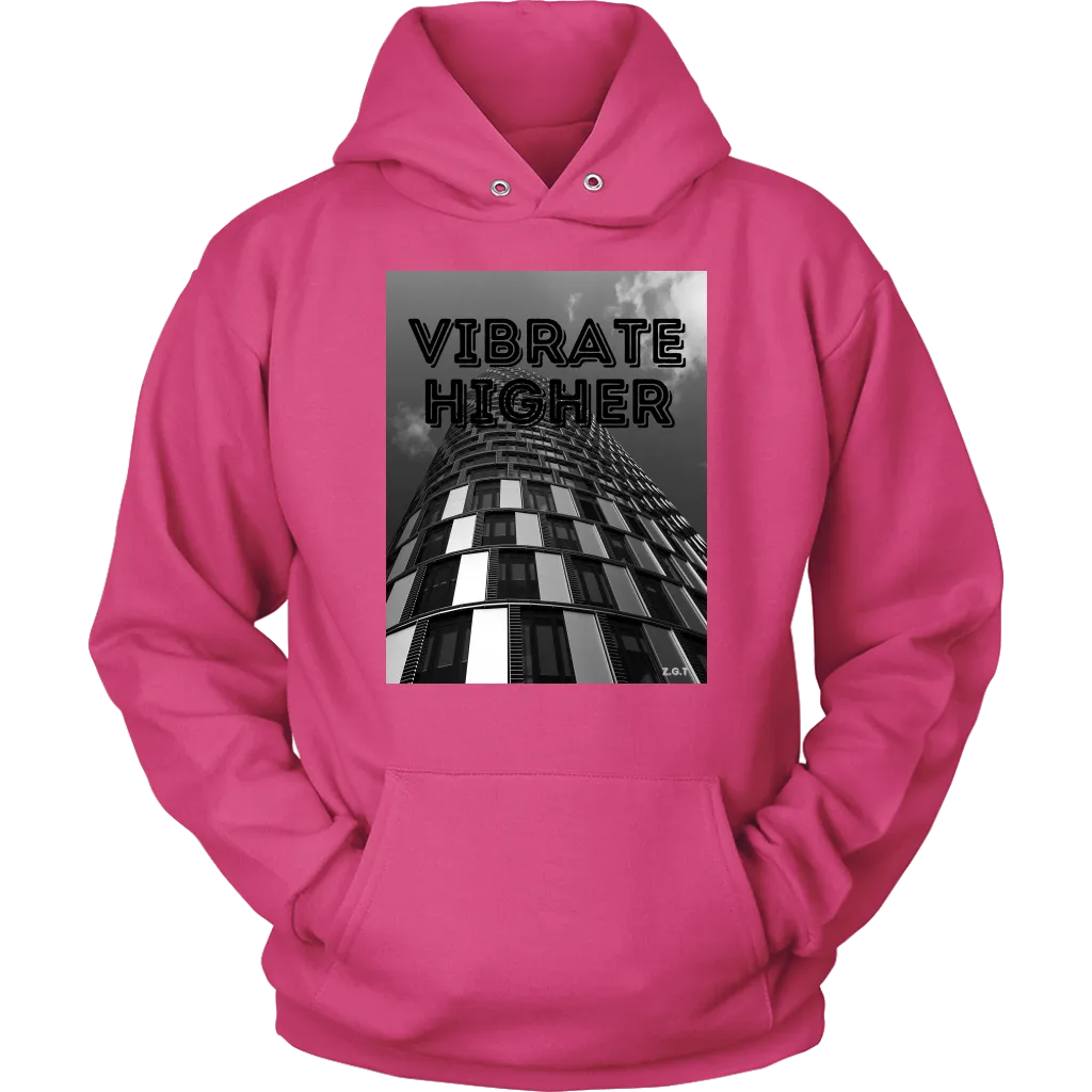 VIBRATE HIGHER: UNISEX HOODIE