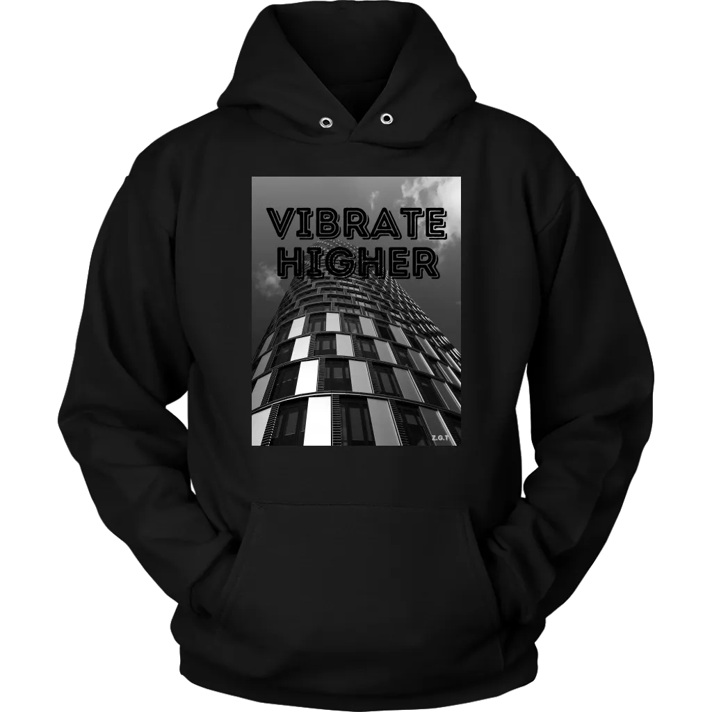 VIBRATE HIGHER: UNISEX HOODIE