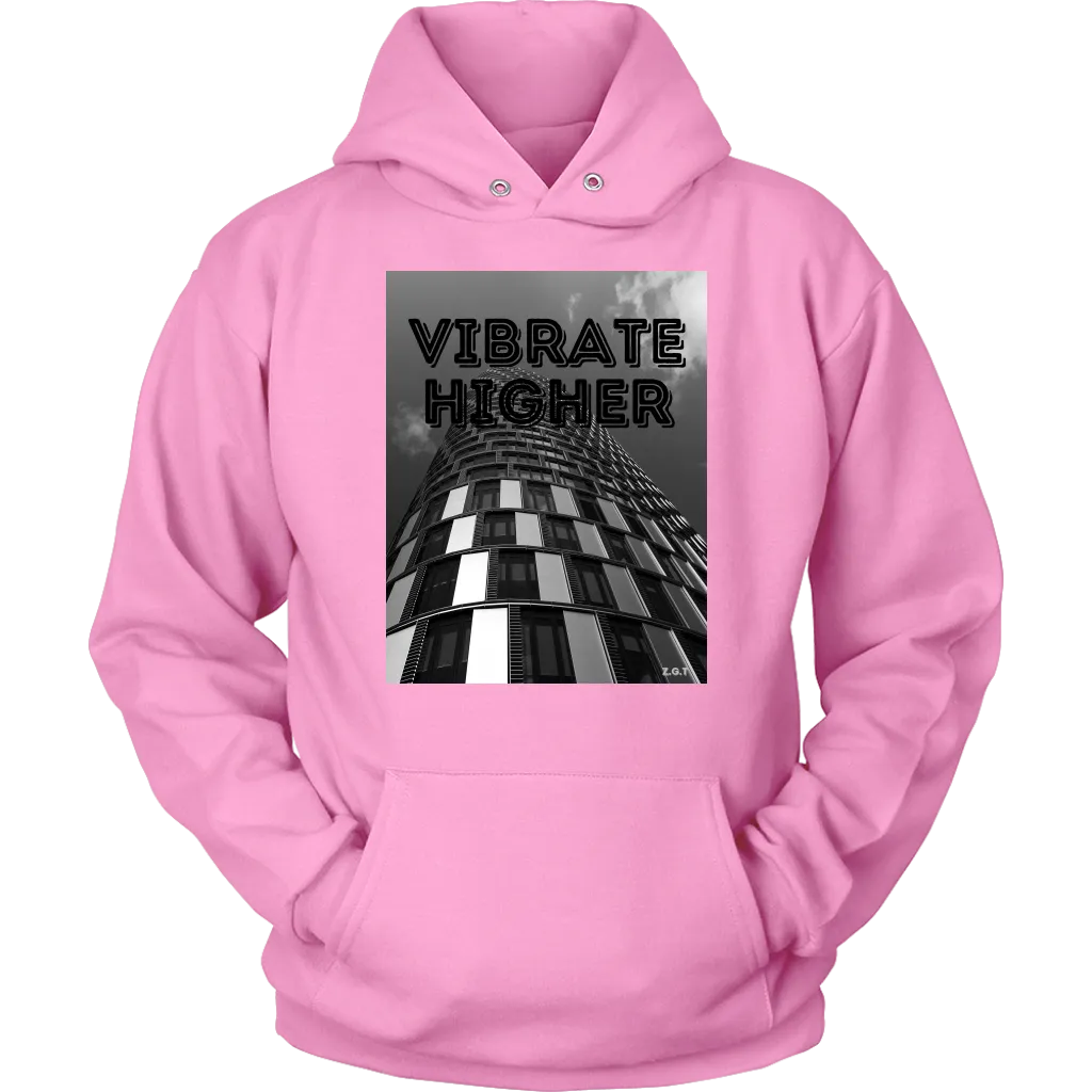 VIBRATE HIGHER: UNISEX HOODIE