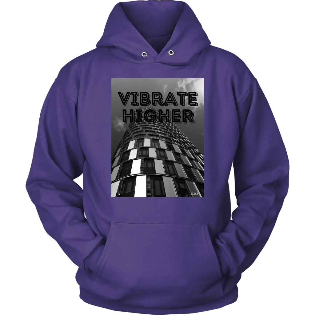 VIBRATE HIGHER: UNISEX HOODIE