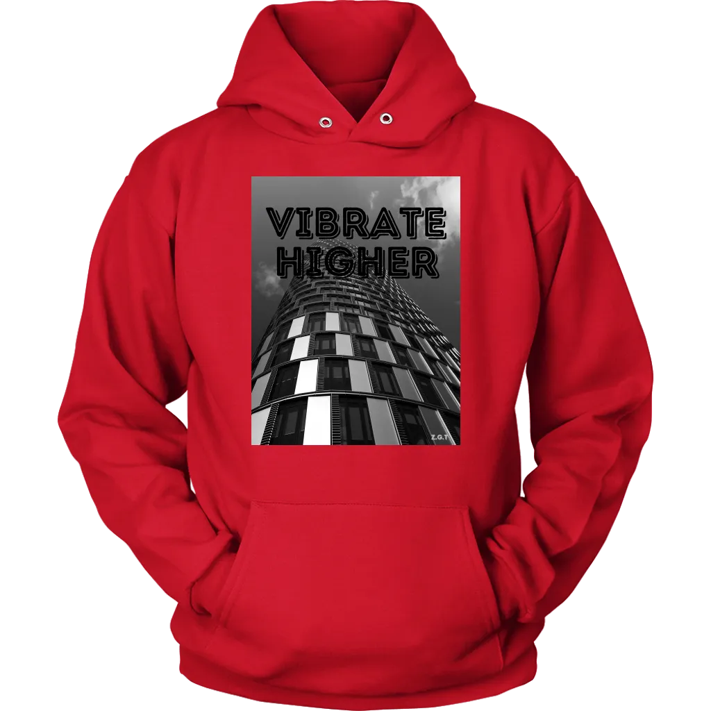 VIBRATE HIGHER: UNISEX HOODIE