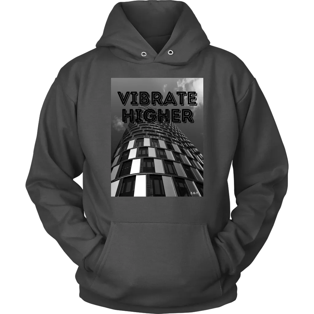 VIBRATE HIGHER: UNISEX HOODIE