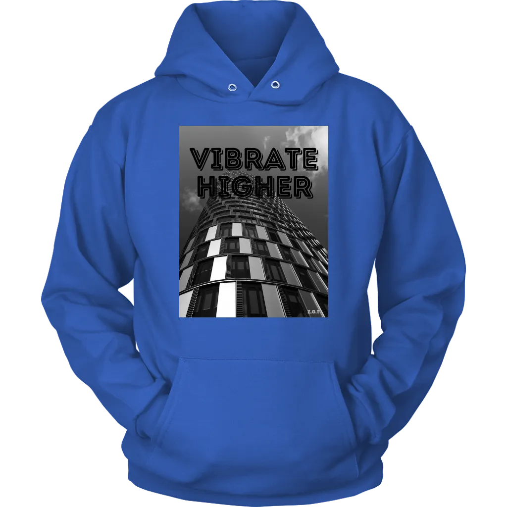 VIBRATE HIGHER: UNISEX HOODIE