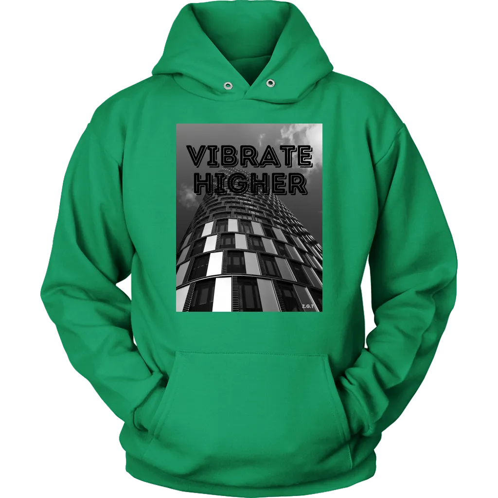 VIBRATE HIGHER: UNISEX HOODIE