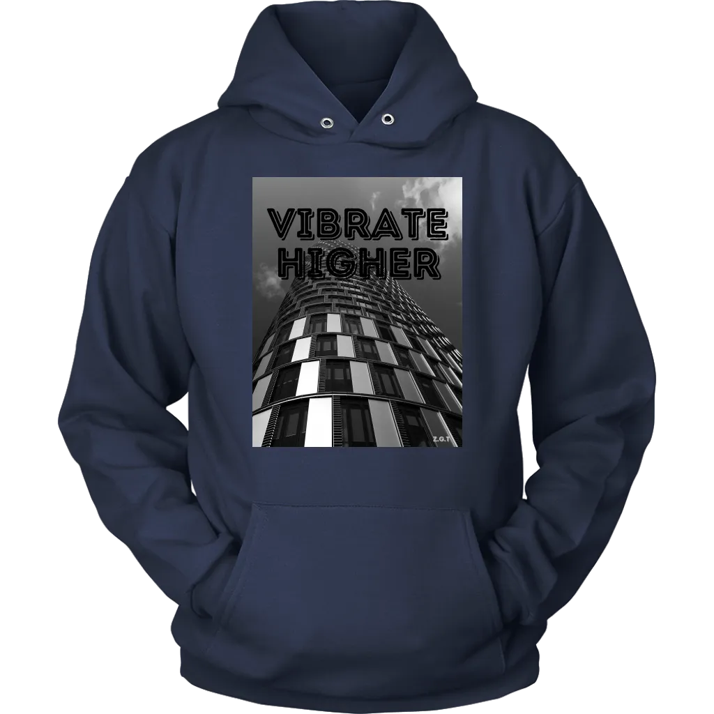 VIBRATE HIGHER: UNISEX HOODIE