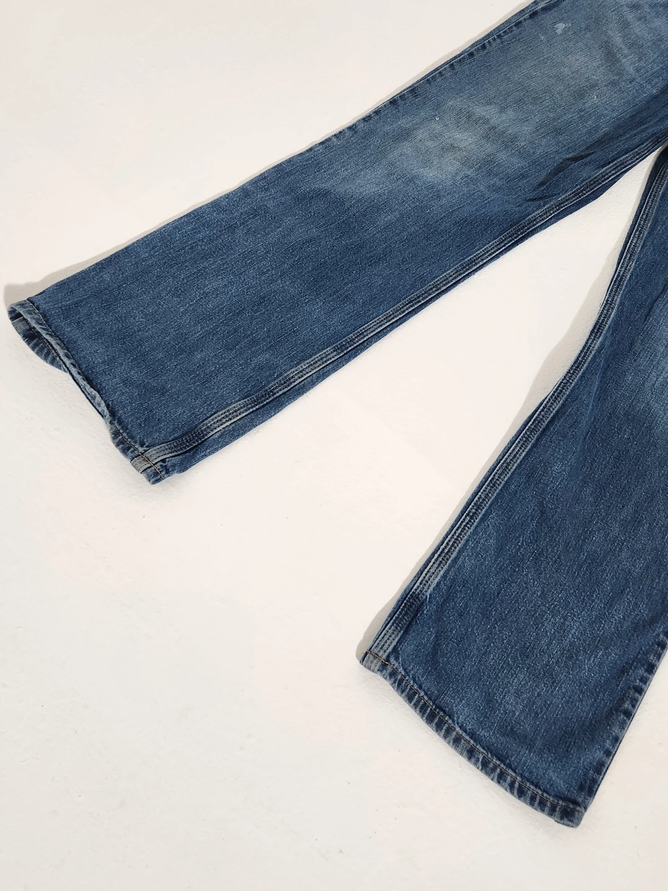 Vintage 2000s Carhartt Painted Relaxed Straight Jeans Sz. 34 x 32