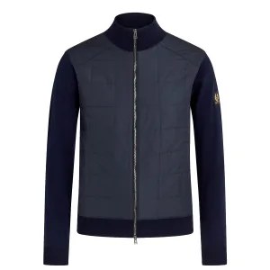 Washed Navy Kelbrook Merino Wool Zip Cardigan