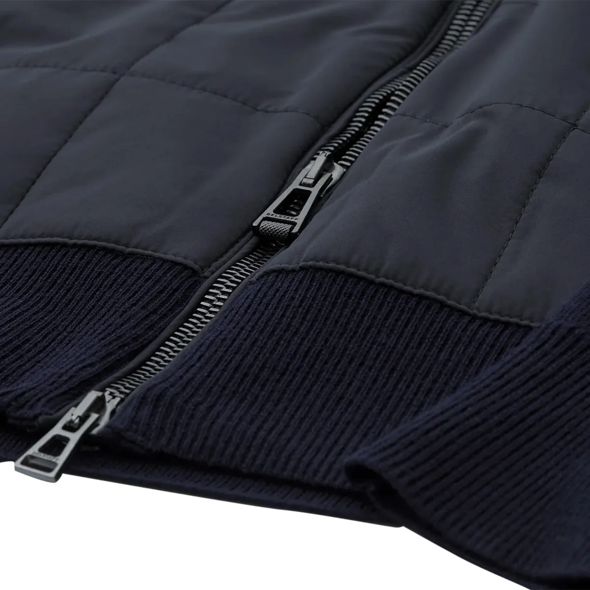 Washed Navy Kelbrook Merino Wool Zip Cardigan