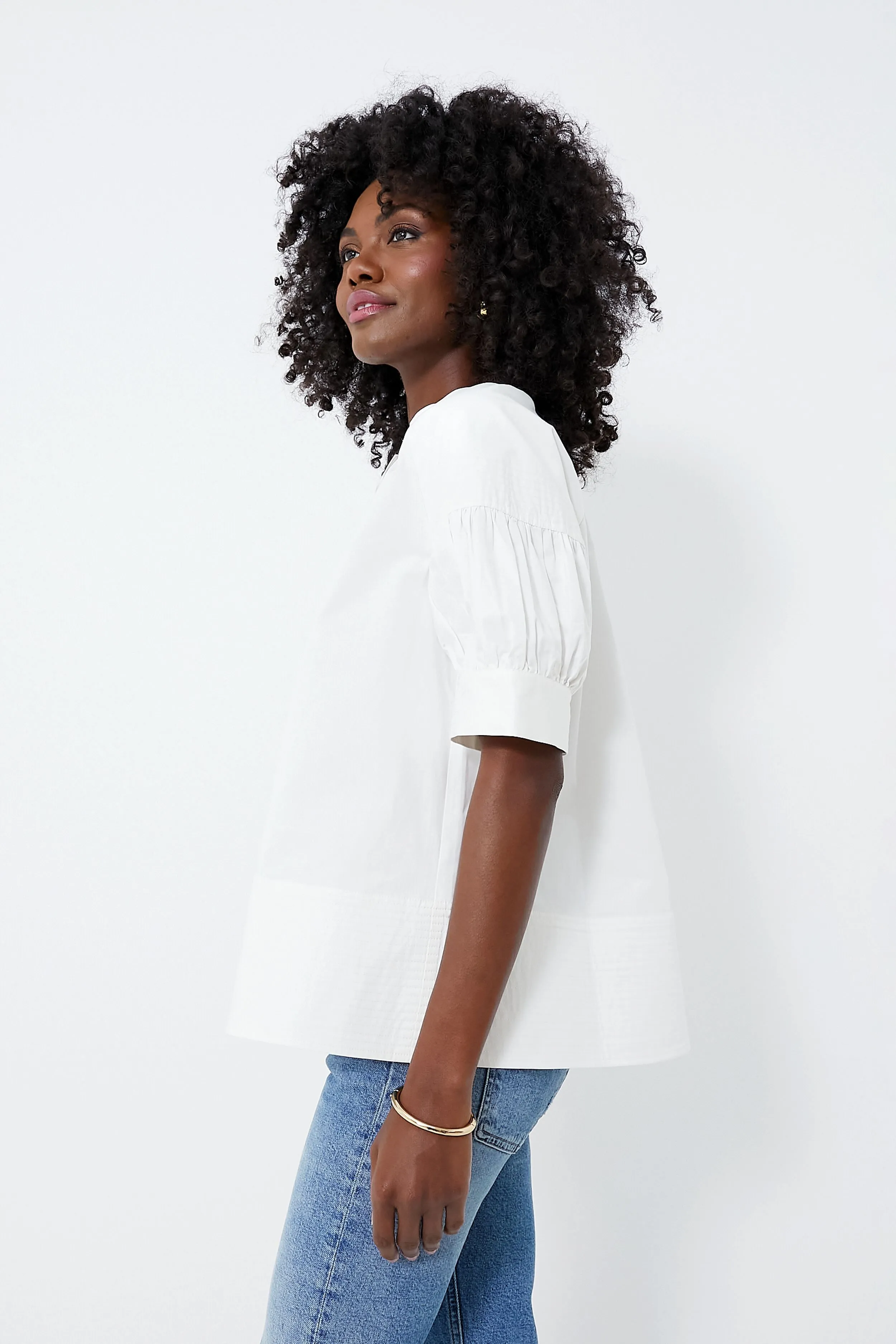 White Ruthie Blouse