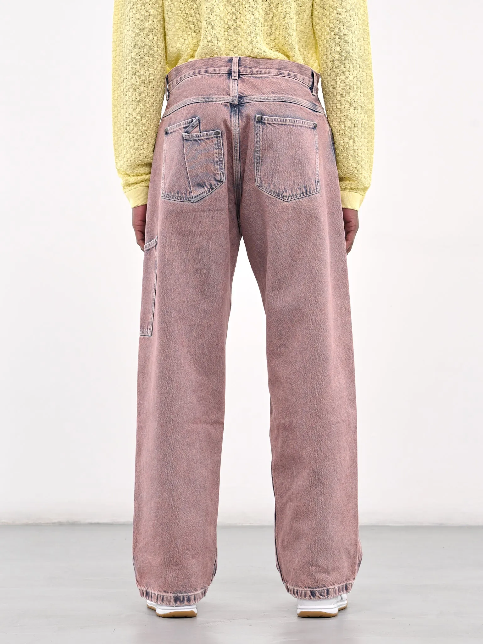 Wide Leg Jeans (PJ002001-PINK)