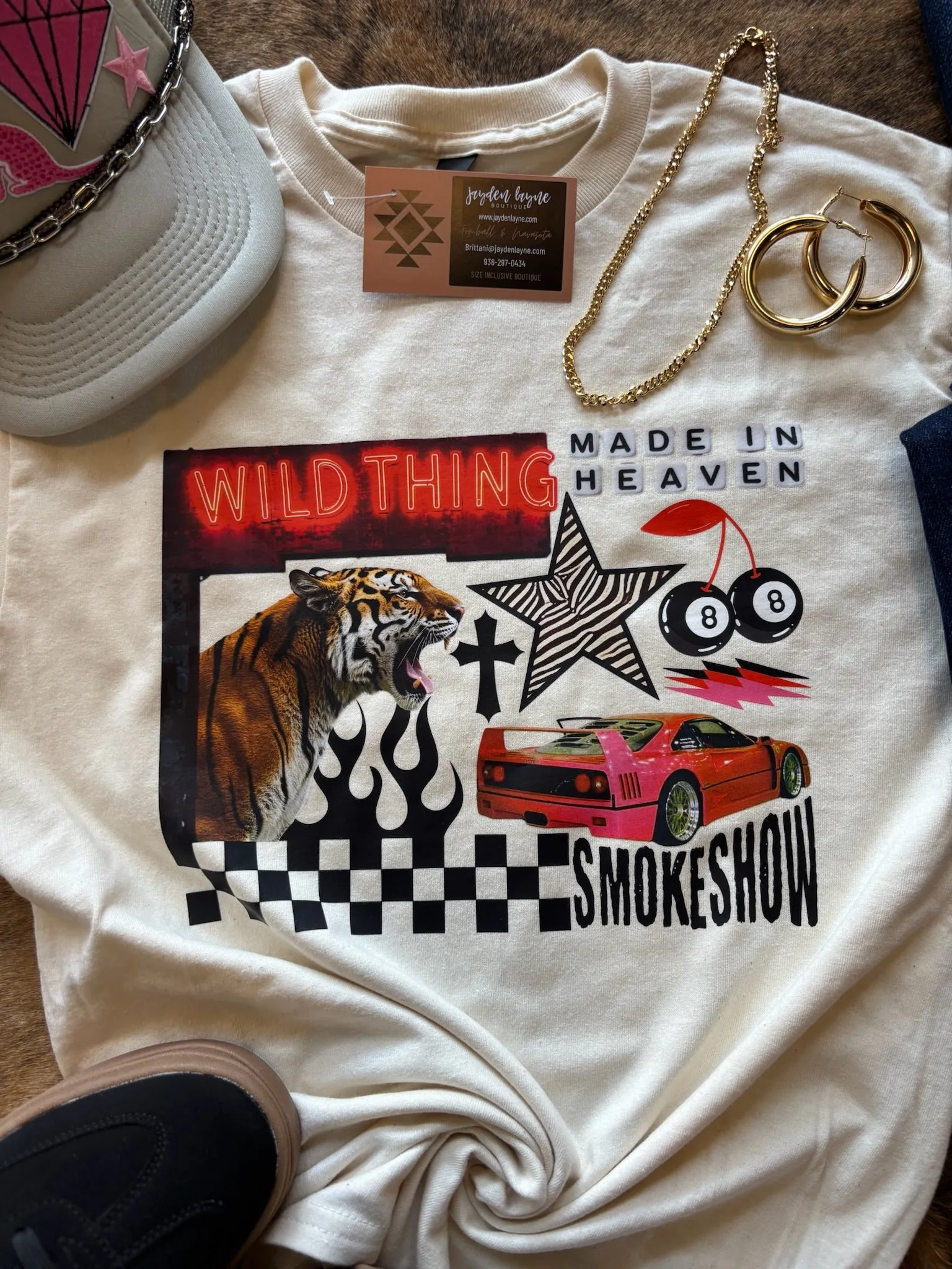 Wild Thing Collage Graphic