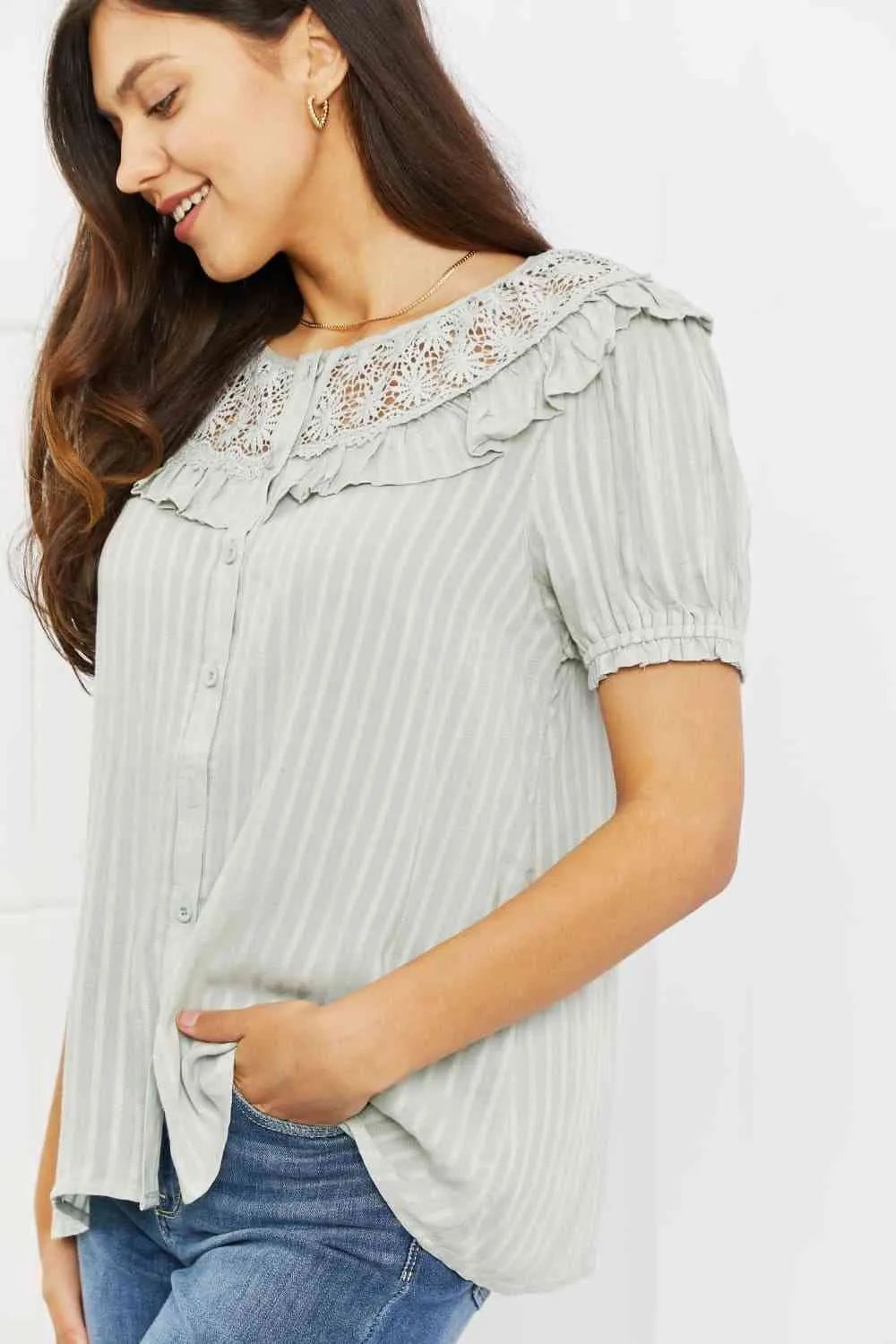 Women's HEYSON Sweet Talk Full Size Short Sleeve Top